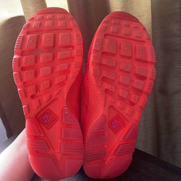 Wmns Air Huarache Run Ultra BR 'Total Crison' Orange/pink - Picture 9 of 13